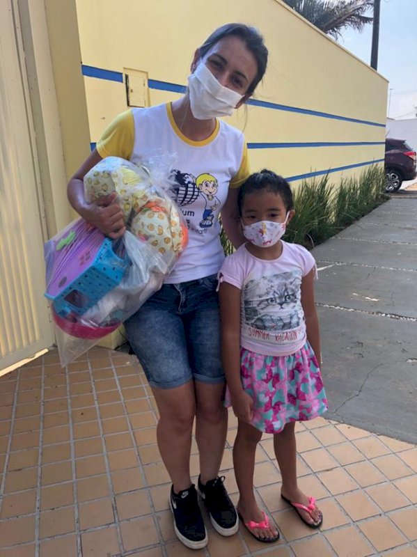 Dia das Crianças. Doações de Brinquedos para a Creche Divina Providência em São Carlos