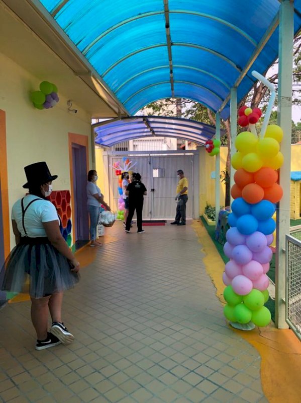 Dia das crianças na Educação Infantil e entrega dos kits para o Fundamental 1 - São Carlos