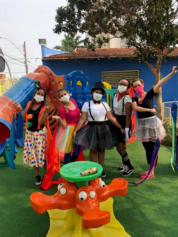 Dia das crianças na Educação Infantil e entrega dos kits para o Fundamental 1 - São Carlos
