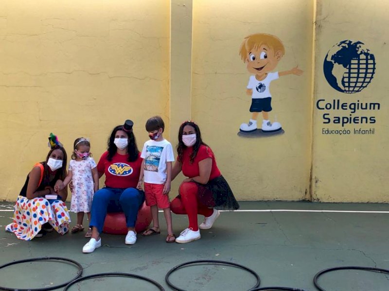 Dia das crianças na Educação Infantil e entrega dos kits para o Fundamental 1 - São Carlos