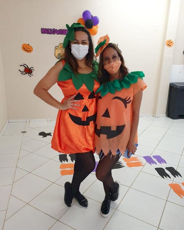 Halloween na Educação Infantil. Retomada gradativa das atividades presenciais.