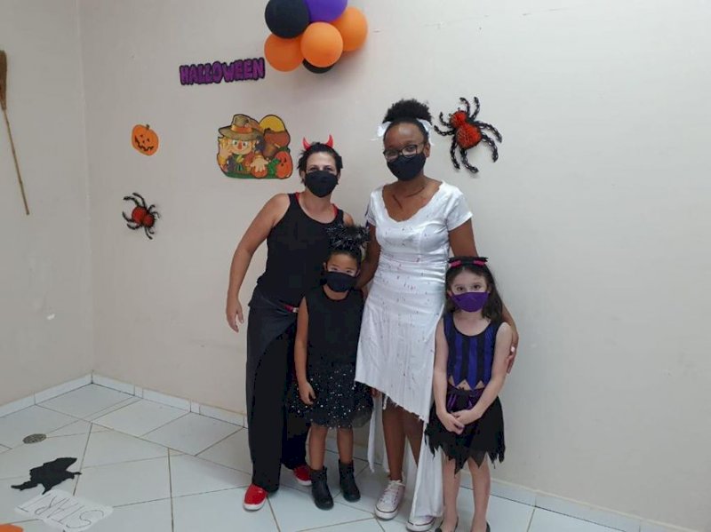 Halloween na Educação Infantil. Retomada gradativa das atividades presenciais.