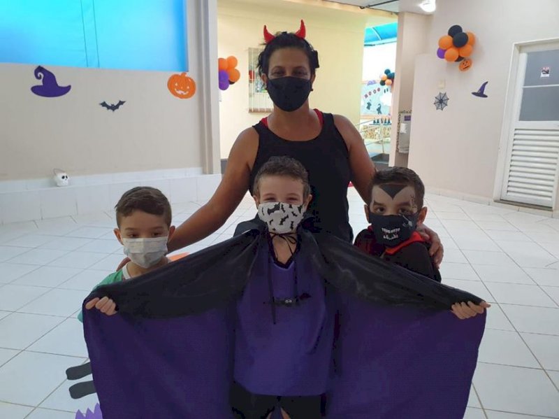 Halloween na Educação Infantil. Retomada gradativa das atividades presenciais.