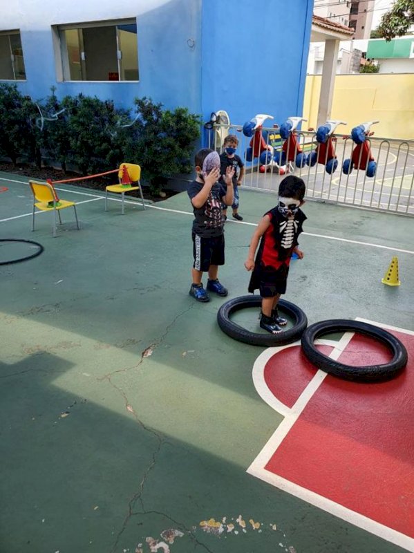 Halloween na Educação Infantil. Retomada gradativa das atividades presenciais.