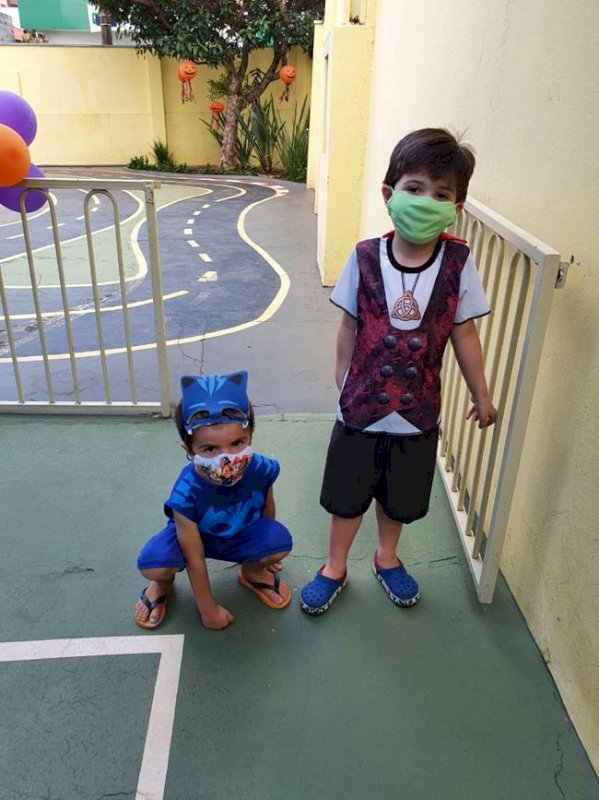 Halloween na Educação Infantil. Retomada gradativa das atividades presenciais.