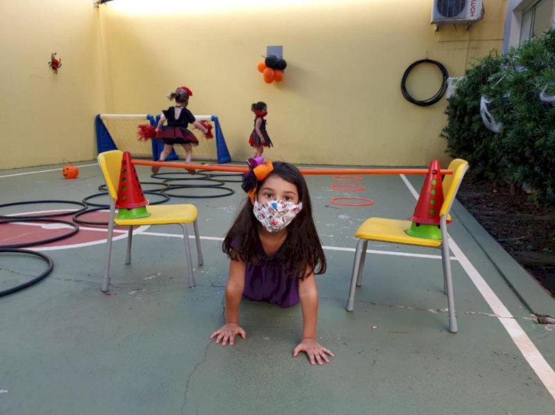 Halloween na Educação Infantil. Retomada gradativa das atividades presenciais.