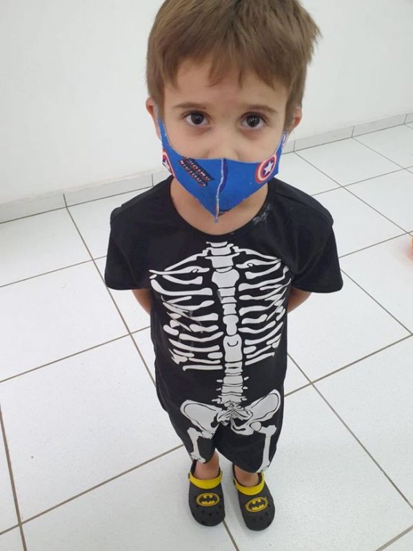 Halloween na Educação Infantil. Retomada gradativa das atividades presenciais.
