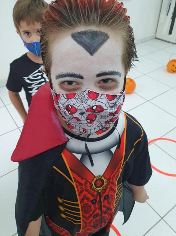 Halloween na Educação Infantil. Retomada gradativa das atividades presenciais.